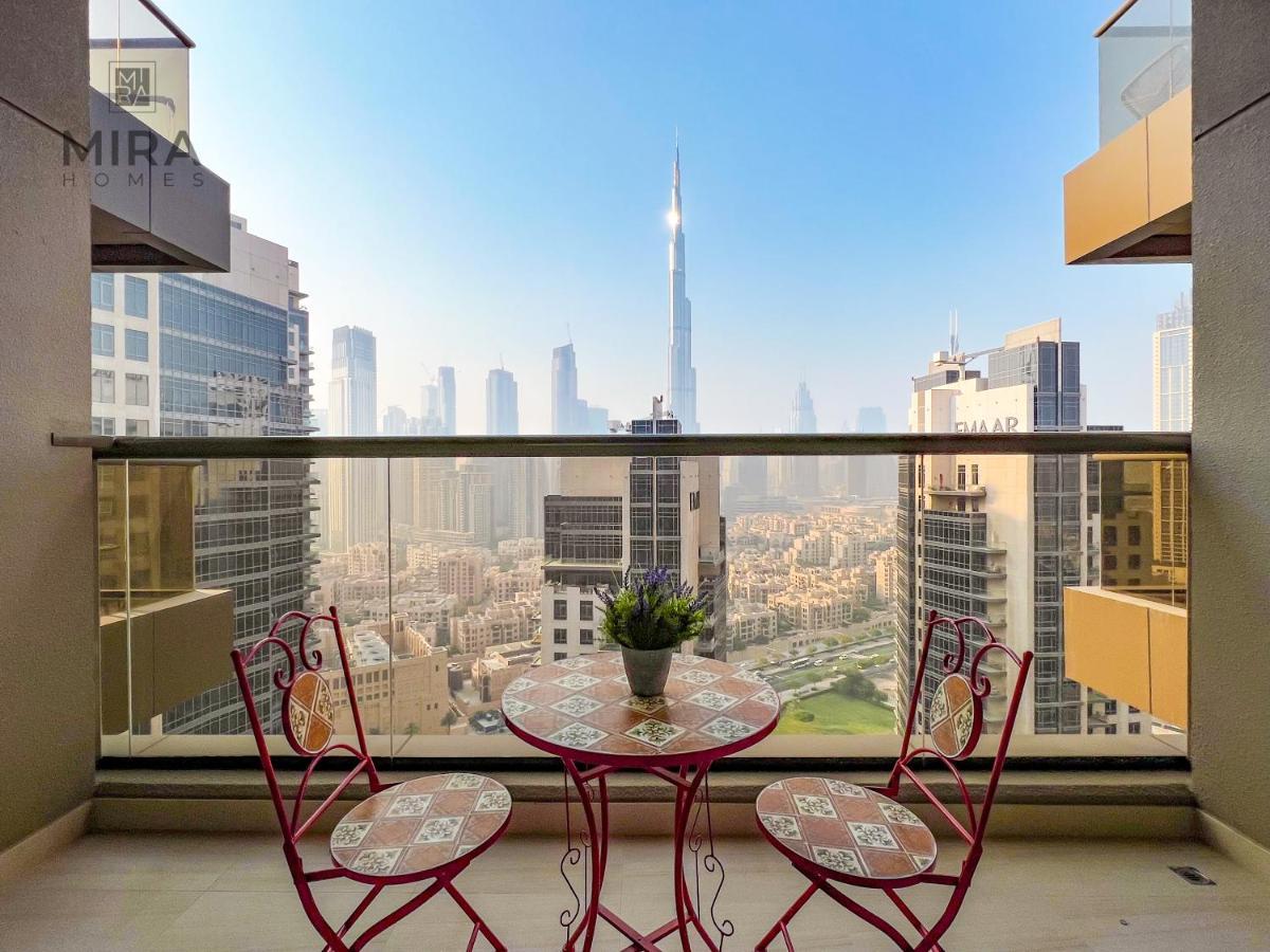 Mira Holiday Homes - Lovely Studio With Burj Khalifa View Dubaï Extérieur photo