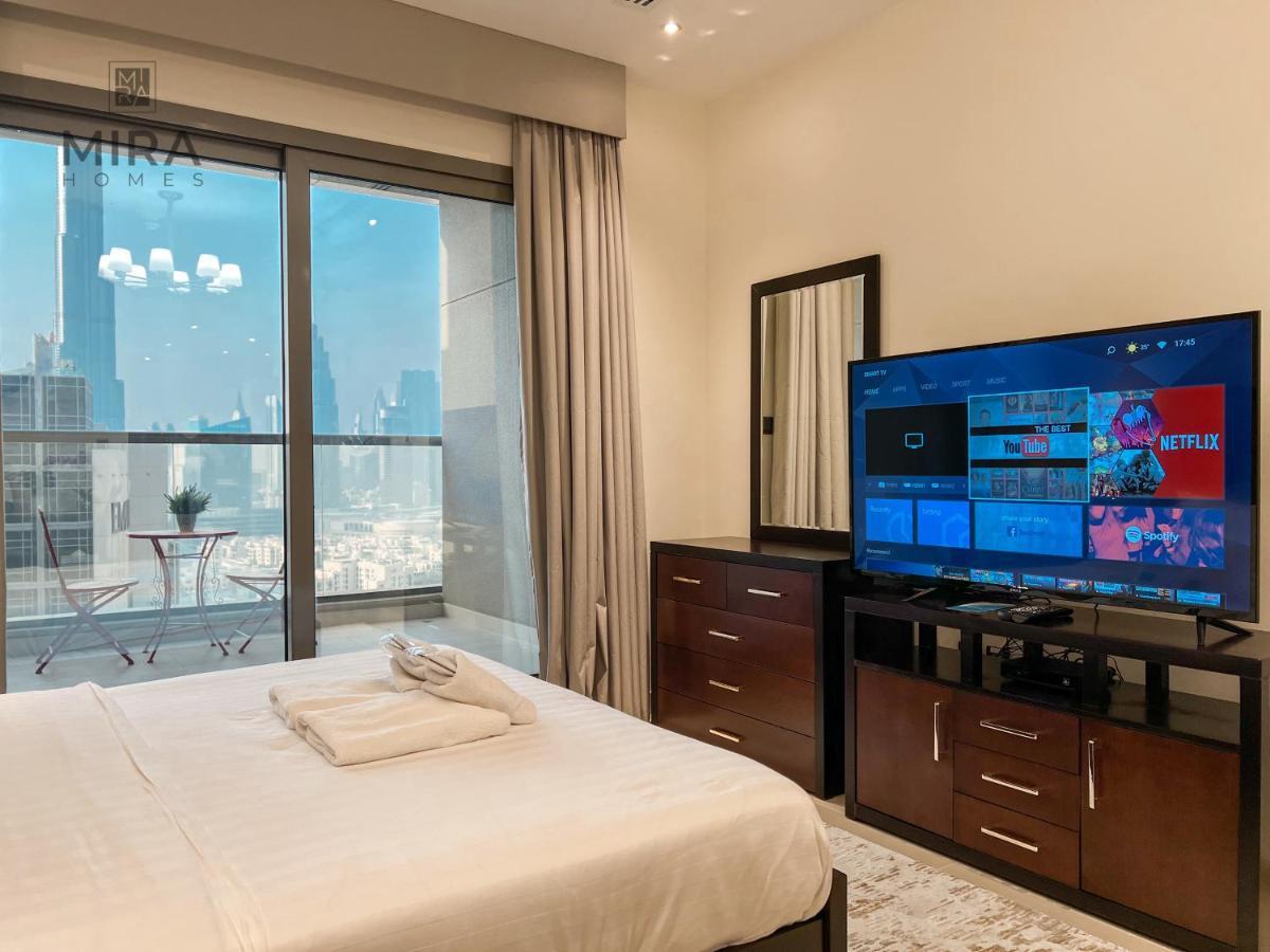 Mira Holiday Homes - Lovely Studio With Burj Khalifa View Dubaï Extérieur photo